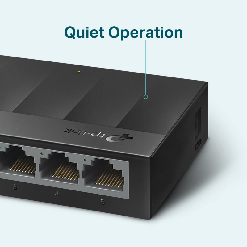 TP Link 5-port Gigabit Desktop preklopnik (Switch), 802.3X Flow Control, vanjsko napajanje