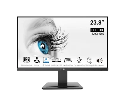 MSI 24" MP243X PRO FHD(1920x1080) IPS, 100Hz, 300 cd/m2, 1000:1, 4 ms, HDMI, DP, tilt, zvučnici