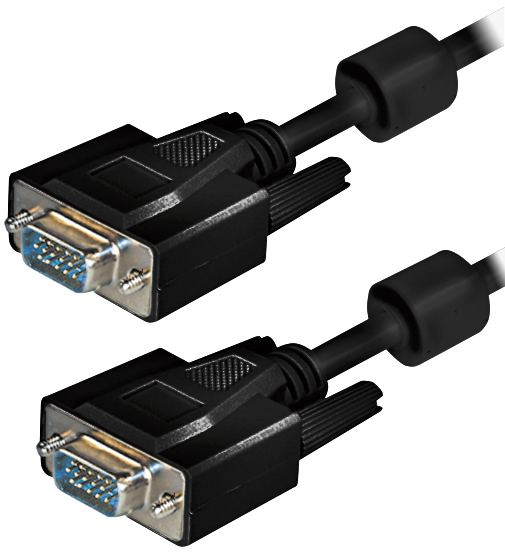 Transmedia VGA Monitor Cable 1,0m