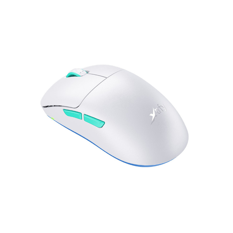 Cherry XTRFY M8 bežični igraći miš, 21000 cpi, USB, bijeli