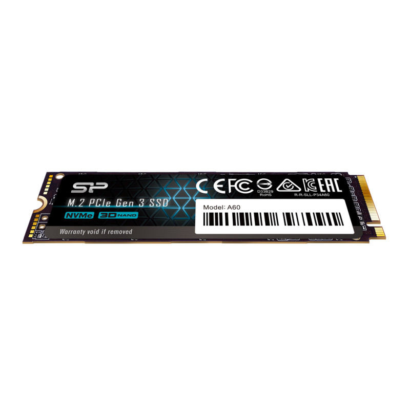Silicon Power A60 512GB SSD M.2 2280 PCIe NVMe Gen3x4