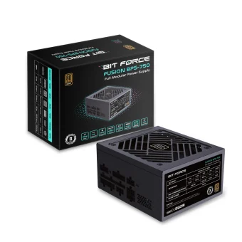 BIT FORCE napajanje 750W 80+ BRONZE FUSION BPS-750 modularno, ATX 3.1, PCI-E 5.1