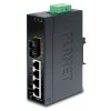 Planet Industrial 5-Port (4x 100mbps RJ45 1x 100Mbps MM FX(SC)-2km Port Switch, unmanaged