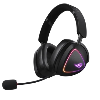 ASUS ROG Delta II, gaming slušalice, BT, crna