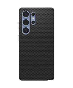 Spigen Liquid Air, matte black - Samsung Galaxy S25 Ultra (ACS08953)