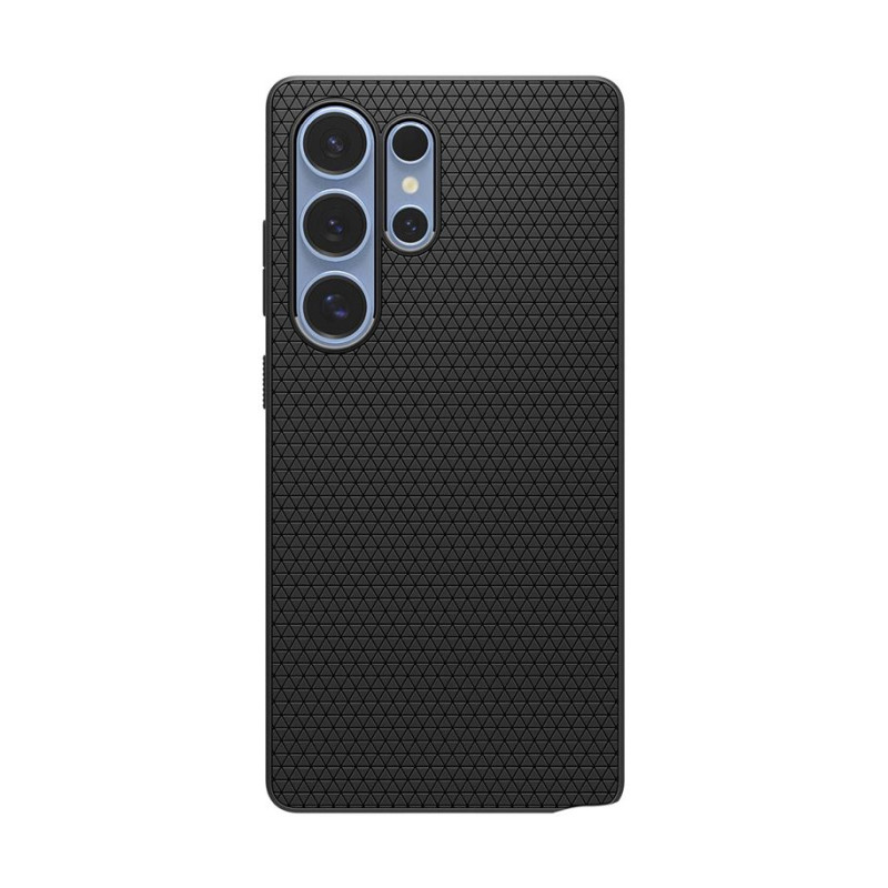Spigen Liquid Air, matte black - Samsung Galaxy S25 Ultra (ACS08953)