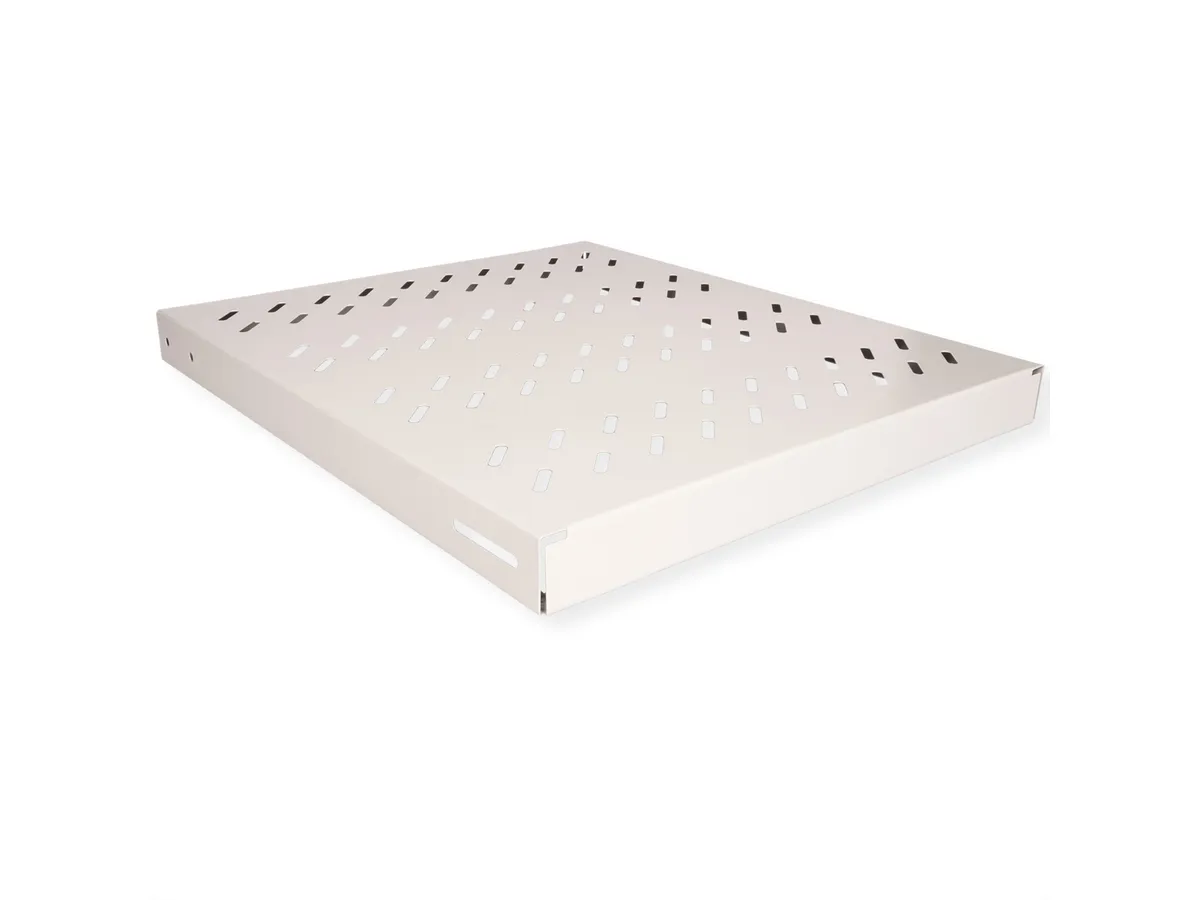 Roline 19" 1U fiksna polica, D=500mm, nosivost 50kg, siva