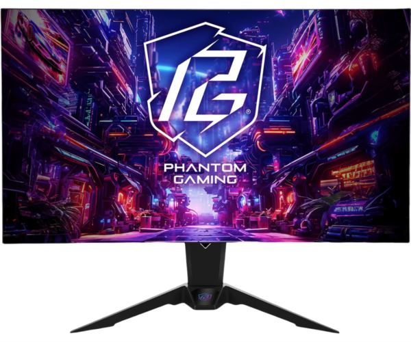 ASRock Gaming Monitor PGO32UFS, 32", UHD, Flat WOLED, 240Hz, 0,03ms, WiFi Antenna