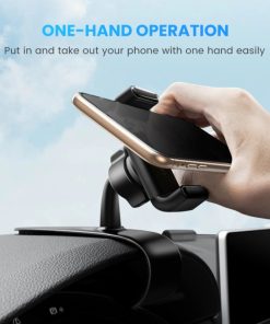 UGREEN Držač za smartphone za kontrolnu ploču u automobilu, crni
