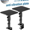 Transmedia 2 Stands for Loudspeakers, Desk mount
