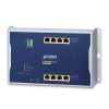 Planet Industrial 4-Port 10 100 1000T 802.3bt PoE 4-Port 10 100 1000T 802.3at PoE 2-Port 100 1000X SFP Wall-mount Managed Switch (-40~75 degrees C)