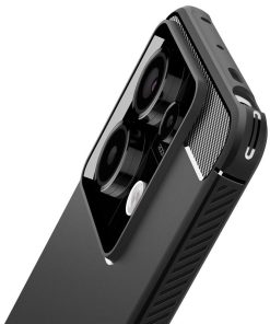 Spigen Rugged Armor, matte black - Xiaomi Redmi Note 13 Pro 5G / POCO X6 5G