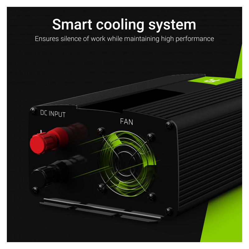 Green Cell strujni inverter 12V na 230V, 300W/600W (INV01DE)