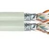 Transmedia Duplex S-FTP Cable, CAT5e beige, on spool, 100 m