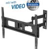Transmedia Swivel TV wall mount, 37"-86" up to 50kg