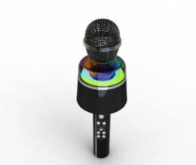 Gembird Wireless karaoke microphone, black