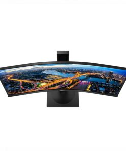 Philips 34" 346B1C/00 WQHD (3440×1440) zakrivljeni VA, 100Hz, 21:9, 5ms, 300cd/m2, 3000:1, HDMI/DP, 4×USB-A, 1xUSB-C, MultiView, zvučnici, crni