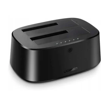 UGREEN Docking stanica 2×2.5"/3.5" SATA HDD, funkcija kloniranja, USB 3.0