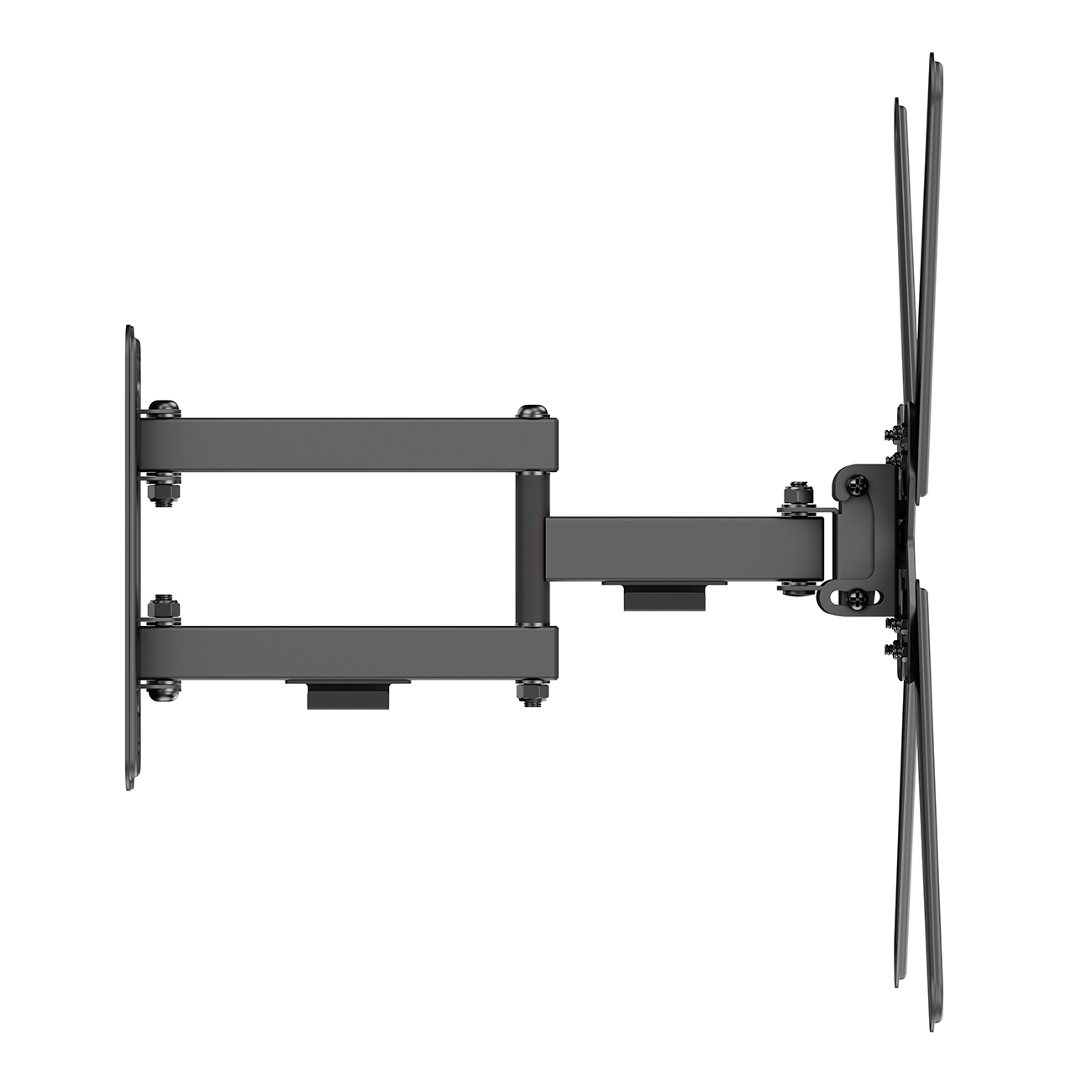 BIT FORCE nagibno-okretni nosač za 13“- 55“ TV s ručkom, do 25kg (SHIELD WMH-55-FM)