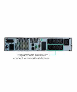 Fortron Source UPS Eufo Tower/Rack 3000VA/2700W, Line-interactive, USB, RS-232, EPO, 8×IEC, 6×9Ah, LCD