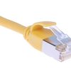 Masterlan comfort patch cable U FTP, extra slim, Cat6A, 3m, yellow, LSZH