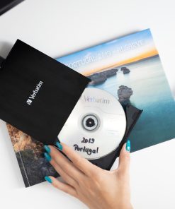 Verbatim CD/DVD Slimline vanjski snimač, M-Disc kompatibilan, USB3.2/USB-C, crni