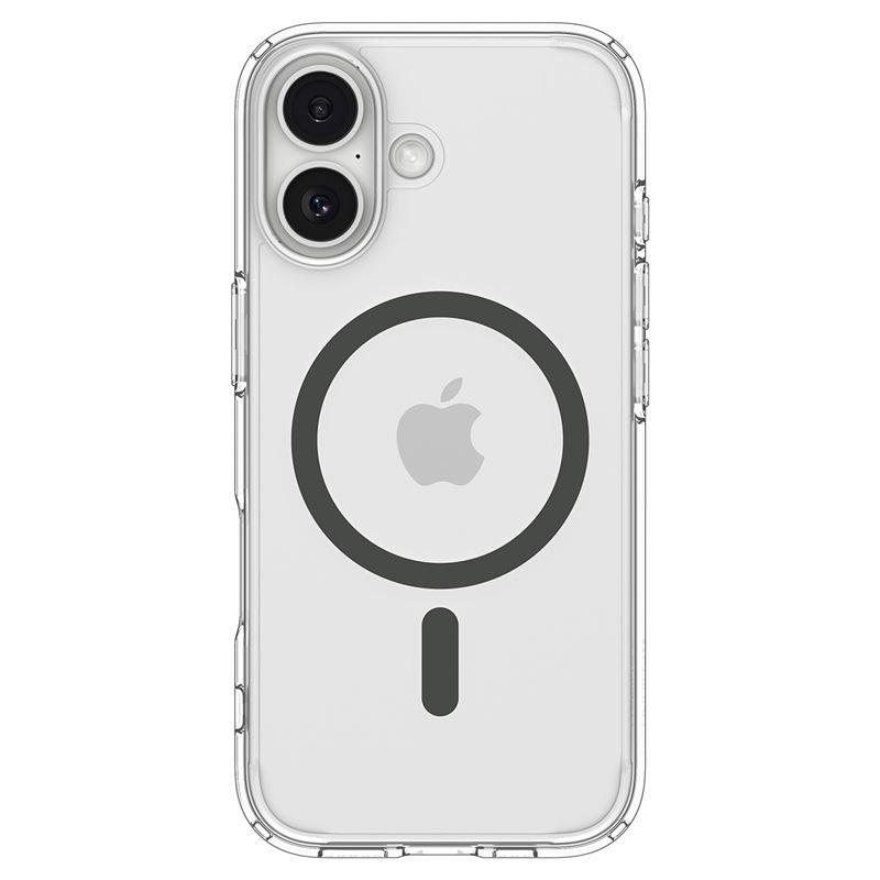 Spigen Ultra Hybrid MagSafe, clear graphite - iPhone 17 (ACS10381)