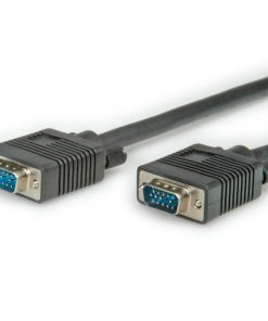 STANDARD VGA kabel, HD15 M/M, 20m, crni