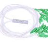 NFO Fiber Optic PLC Splitter, 1:32, Steel Box, SM, 1,5m, SC APC