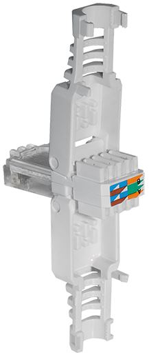 Transmedia Tool-less RJ 45 plug CAT 6A