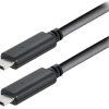 Transmedia USB 3.1 type C plug - USB type C plug 1,0m