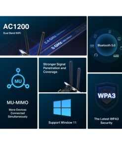 MERCUSYS AC1200 High Gain Wireless Dual Band USB Adapter