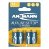 Ansmann X-Power Alkaline Battery AA LR6 4 pcs. paper blister