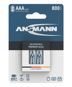 Ansmann NiMH Rechargeable battery AAA HR03 800 mAh maxE 4 pcs