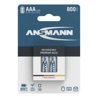Ansmann NiMH Rechargeable battery AAA HR03 800 mAh maxE 4 pcs