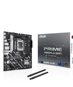 Asus MB Prime H810M-A WIFI, S.1851, 2xDDR5/6400(OC), PCIe 4.0, G-LAN, HDMI/DP, WiFi, mATX