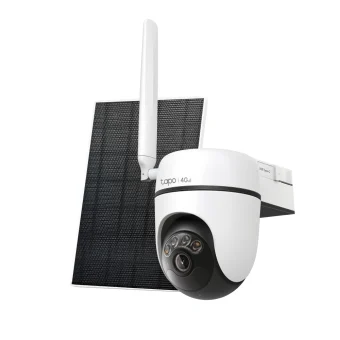 TP-Link Tapo C615G kamera + Tapo A201 Solar panel 2K 3MP, 4G LTE, Color Night Vision, microSD, 2×Spotlights, dvosmjerni audio, detekcija pokreta, vodootporna IP65, Wi-Fi, Tapo app