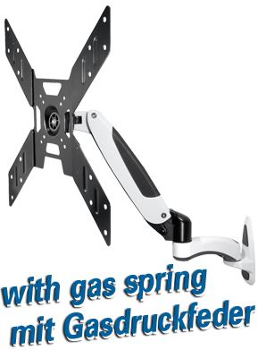 Transmedia Full-Motion Bracket for LCD Monitor for flat screens 94-127 cm