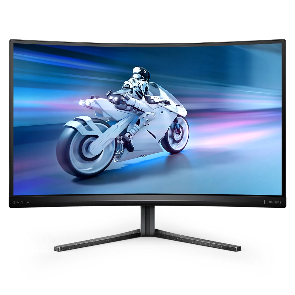 Philips 27" 27M2C5200W/00 FHD (1920×1080) VA zakrivljeni, 280Hz, 0.3ms, 300cd/m2, 4000:1, 2×HDMI/DP, HAS, HDR10