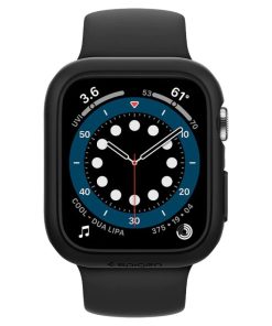 Spigen Thin Fit, zaštitna maska za Apple pametni sat, crna - Apple Watch SE 2022/6/SE/5/4 (44mm)