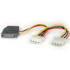 Roline interni Y-naponski kabel, SATA - 3×4-pin, 0.2m