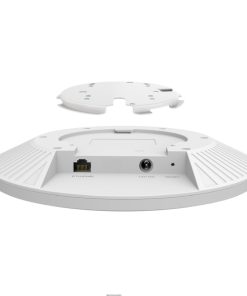 TP-Link Omada AX3600 bežična pristupna točka zidna/stropna Dual-Band Wi-Fi 6 (AP) 1148Mbps/2402Mbps (2.4GHz/5GHz), 802.11ax/ac/n/g/b/a, 1×2.5Gbps LAN, podrška za PoE, 8×interna antena