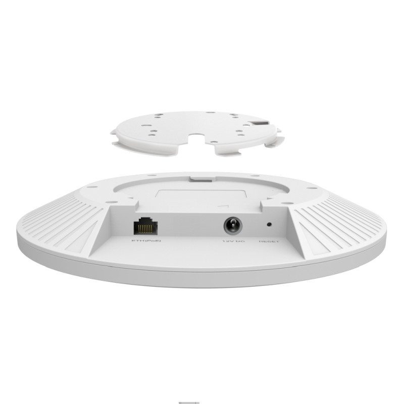 TP-Link Omada AX3600 bežična pristupna točka zidna/stropna Dual-Band Wi-Fi 6 (AP) 1148Mbps/2402Mbps (2.4GHz/5GHz), 802.11ax/ac/n/g/b/a, 1×2.5Gbps LAN, podrška za PoE, 8×interna antena