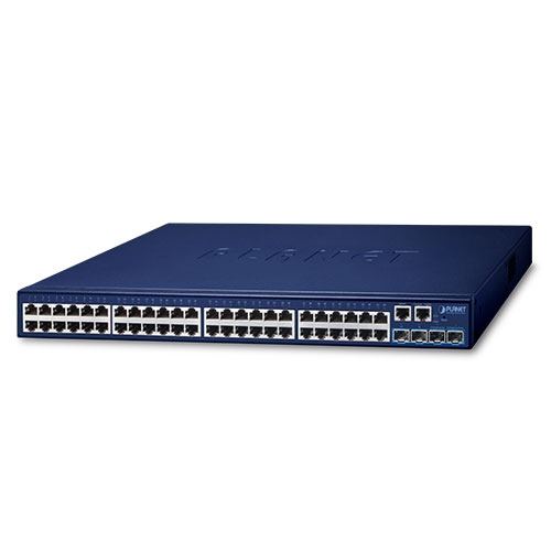 Planet Layer 2 48-Port 10 100 1000T 4-Port 10G SFP Stackable Managed Switch