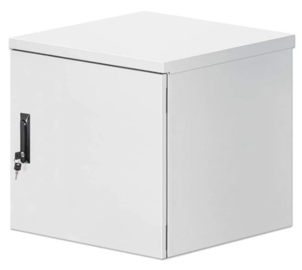 Intellinet Industrial IP55 19" Wall Mount Cabinet with Integrated Fans, 12U
