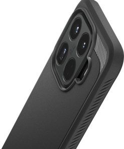 Spigen Rugged Armor, matte black - Xiaomi 15T Pro
