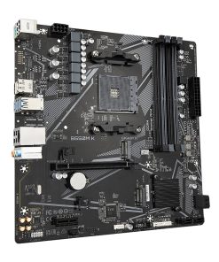 Gigabyte MB B550M K, S.AM4, 4XDDR4/4733(O.C.) PCIe 4.0, G-LAN, HDMI/DP, mATX