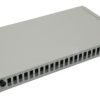 NFO Patch Panel 1U 19" - 24x SC Duplex, Pull-out, 2 trays