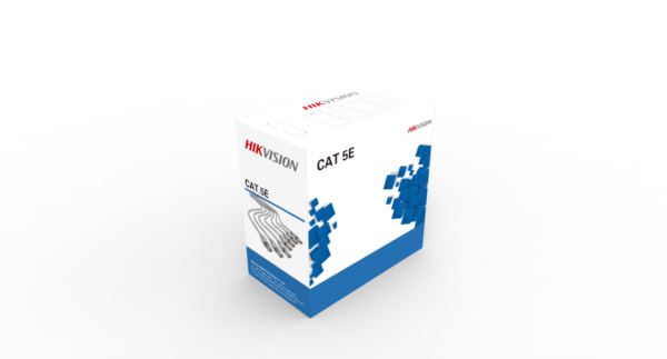 HikVision 305m CAT5E UTP Network Cable (Solid Copper, 0.45 mm, CMX