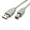 STANDARD USB2.0 kabel TIP A-B M/M, 3.0m, bež